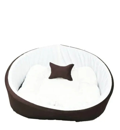 Ultra-Soft Plush Pet Bed for Dogs & Cats – Cozy Washable Cushion mini bed