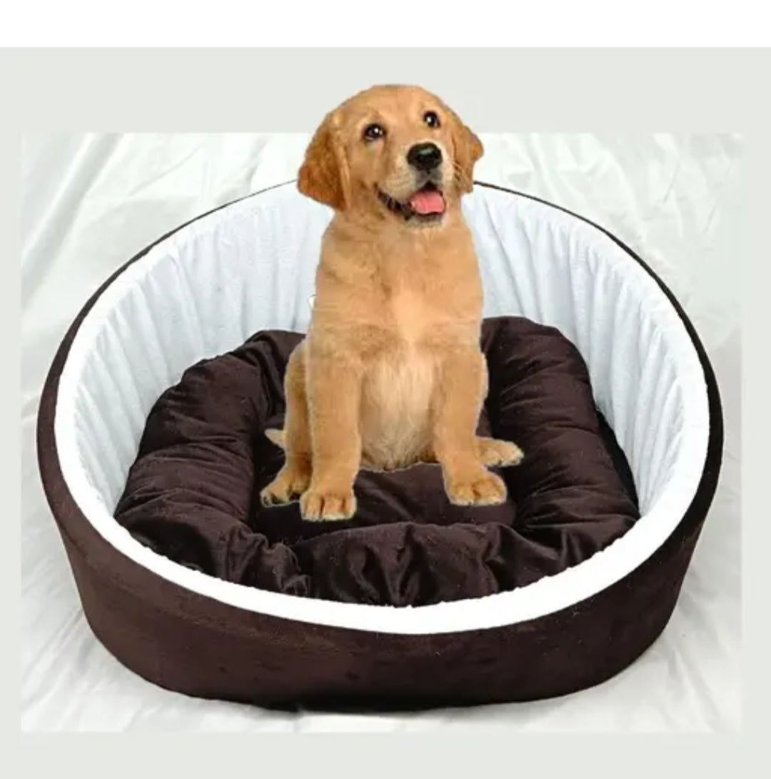 Ultra-Soft Plush Pet Bed for Dogs & Cats – Cozy Washable Cushion mini bed