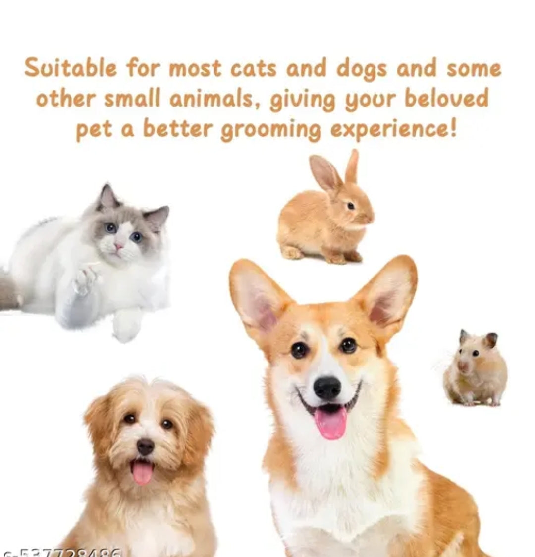 Steam Pet Grooming Brush Self-Cleaning Dog & Cat Hair Remover with Water Tank